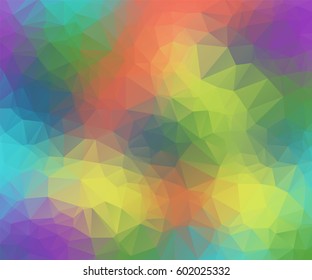 Abstract mosaic background.multicolor geometric rumpled triangular low poly style illustration graphic