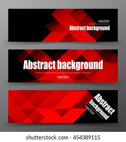 Abstract mosaic Banner..