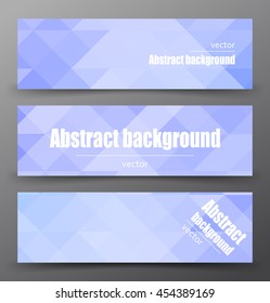 Abstract mosaic Banner..