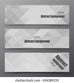 Abstract mosaic Banner..