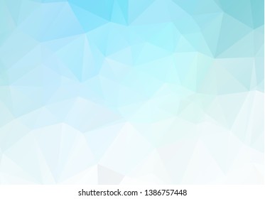 Abstract mosaic Blue Polygonal Geometric Triangle Background, Low Poly Style. Business Design Templates modern Triangle Background.