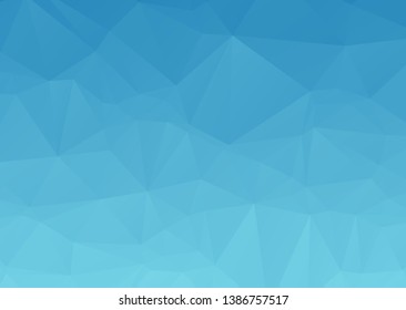Abstract mosaic Blue Polygonal Geometric Triangle Background, Low Poly Style. Business Design Templates modern Triangle Background.