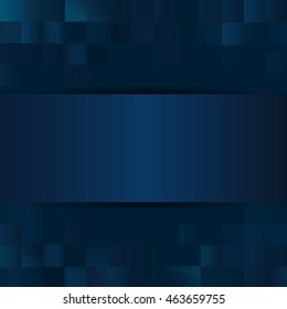 abstract mosaic bright colorful blue vector design