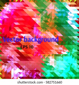 Abstract mosaic color background