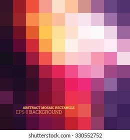 Abstract mosaic colorful background, editable vector eps 8