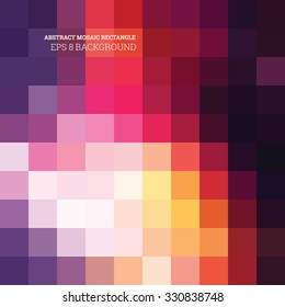 Abstract mosaic colorful background, editable vector eps 8