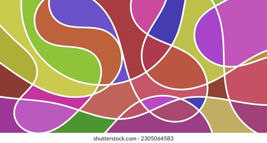 abstract mosaic colorful background. vector illustration.