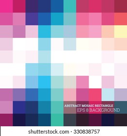 Abstract mosaic colorful bright background, editable vector eps 8