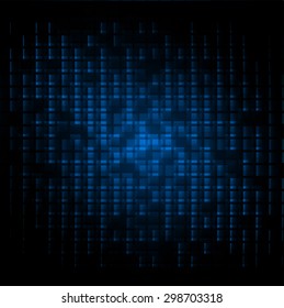 abstract mosaic dark blue background with gloss. table. infographics. Abstract Technology background for computer graphic website internet