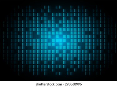 abstract mosaic dark blue background with gloss. table. infographics. Abstract Technology background for computer graphic website internet