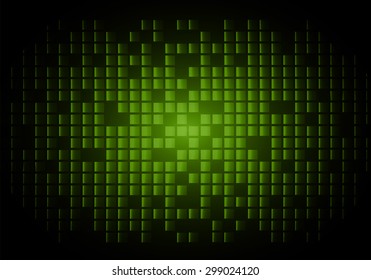 abstract mosaic dark green background with gloss. table. infographics. Abstract Technology background for computer graphic website internet