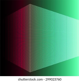 abstract mosaic dark pink green background with gloss. table. infographics. Abstract Technology background for computer graphic website internet