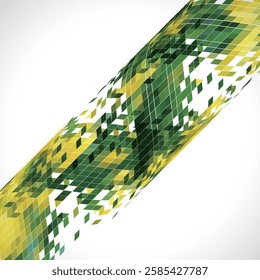 abstract mosaic data concept background