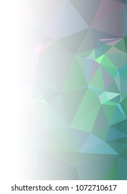 Abstract mosaic decorative background with a blank space for text or photo. Copy space. Vector clip art.
