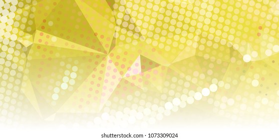 Abstract mosaic decorative background with a blank space for text or photo. Copy space. Vector clip art.