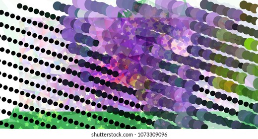 Abstract mosaic decorative background with a blank space for text or photo. Copy space. Vector clip art.