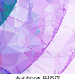 Abstract mosaic decorative background with a blank space for text or photo.  Vector clip art.