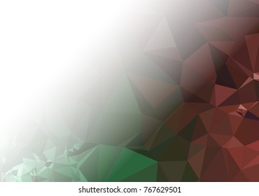 Abstract  mosaic decorative background with a blank space for text or photo. Copy space. Vector clip art.