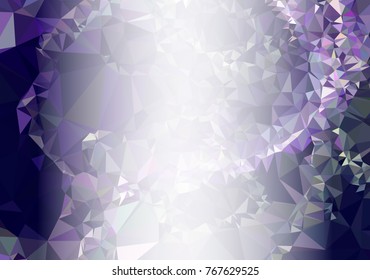 Abstract  mosaic decorative background with a blank space for text or photo. Copy space. Vector clip art.