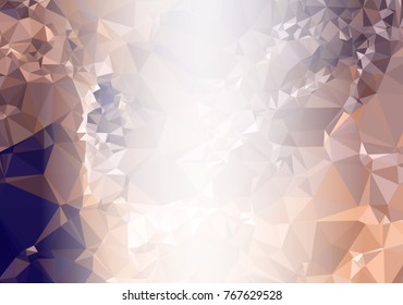 Abstract  mosaic decorative background with a blank space for text or photo. Copy space. Vector clip art.