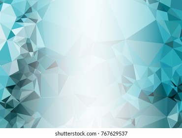 Abstract  mosaic decorative background with a blank space for text or photo. Copy space. Vector clip art.