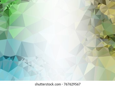 Abstract  mosaic decorative background with a blank space for text or photo. Copy space. Vector clip art.