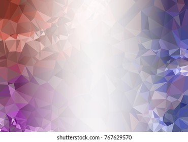 Abstract  mosaic decorative background with a blank space for text or photo. Copy space. Vector clip art.