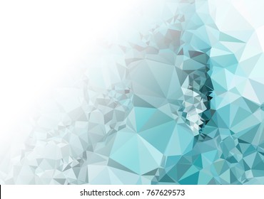 Abstract  mosaic decorative background with a blank space for text or photo. Copy space. Vector clip art.