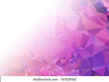 Abstract  mosaic decorative background with a blank space for text or photo. Copy space. Vector clip art.