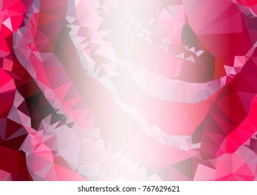 Abstract  mosaic decorative background with a blank space for text or photo. Copy space. Vector clip art.