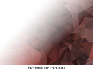 Abstract  mosaic decorative background with a blank space for text or photo. Copy space. Vector clip art.