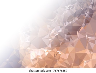 Abstract  mosaic decorative background with a blank space for text or photo. Copy space. Vector clip art.