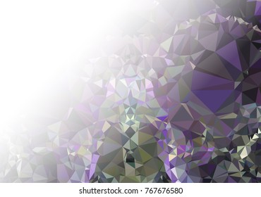 Abstract  mosaic decorative background with a blank space for text or photo. Copy space. Vector clip art.