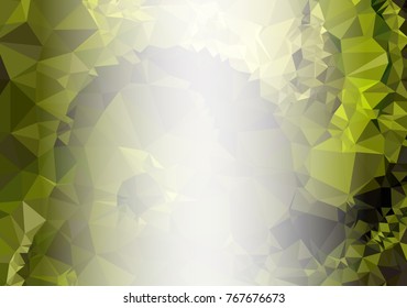Abstract  mosaic decorative background with a blank space for text or photo. Copy space. Vector clip art.