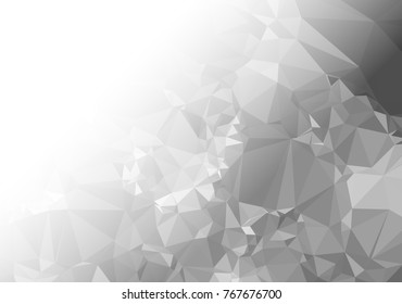 Abstract  mosaic decorative background with a blank space for text or photo. Copy space. Vector clip art.