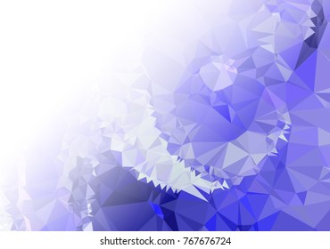 Abstract  mosaic decorative background with a blank space for text or photo. Copy space. Vector clip art.