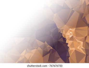 Abstract  mosaic decorative background with a blank space for text or photo. Copy space. Vector clip art.