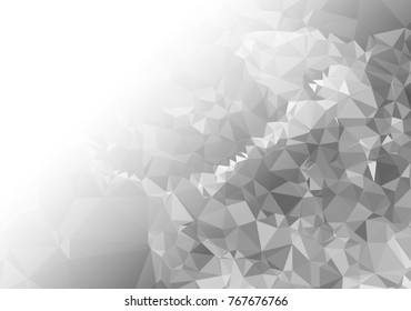 Abstract  mosaic decorative background with a blank space for text or photo. Copy space. Vector clip art.