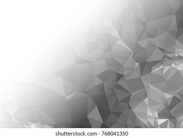 Abstract mosaic decorative background with a blank space for text or photo. Copy space. Vector clip art.