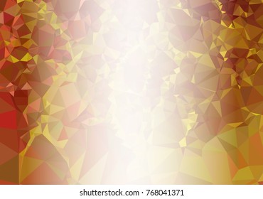 Abstract mosaic decorative background with a blank space for text or photo. Copy space. Vector clip art.