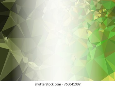 Abstract mosaic decorative background with a blank space for text or photo. Copy space. Vector clip art.
