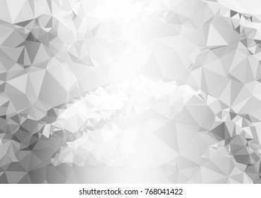 Abstract mosaic decorative background with a blank space for text or photo. Copy space. Vector clip art.