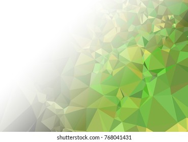 Abstract mosaic decorative background with a blank space for text or photo. Copy space. Vector clip art.