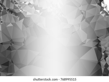 Abstract mosaic decorative background with a blank space for text or photo. Copy space. Vector clip art.