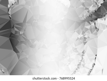 Abstract mosaic decorative background with a blank space for text or photo. Copy space. Vector clip art.