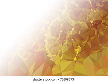 Abstract mosaic decorative background with a blank space for text or photo. Copy space. Vector clip art.