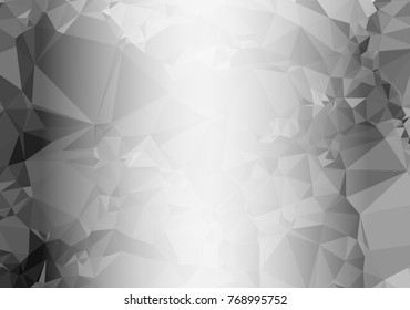 Abstract mosaic decorative background with a blank space for text or photo. Copy space. Vector clip art.