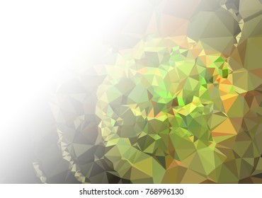 Abstract mosaic decorative background with a blank space for text or photo. Copy space. Vector clip art.