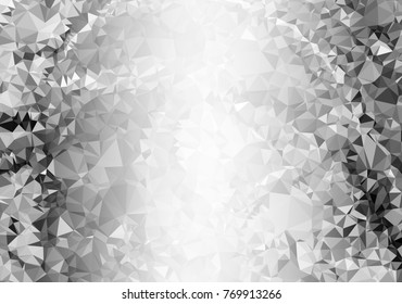 Abstract mosaic decorative background with a blank space for text or photo. Copy space. Vector clip art.