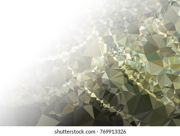 Abstract mosaic decorative background with a blank space for text or photo. Copy space. Vector clip art.